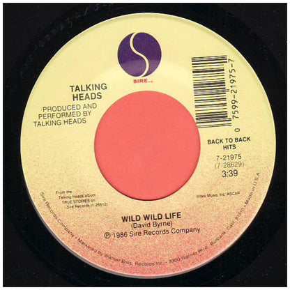TALKING HEADS - AND SHE WAS | 7" SINGLE USADO