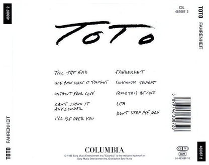 TOTO - FAHRENHEIT | CD