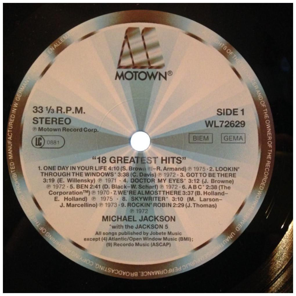 MICHAEL JACKSON AND THE JACKSON 5 - 18 GREATEST HITS | VINILO USADO