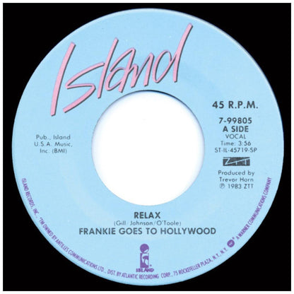 FRANKIE GOES TP HOLLYWOOD - RELAX | 7" SINGLE USADO