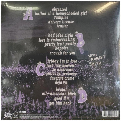 OLIVIA RODRIGO - LIVE FROM GLASTONBURY (BBC RECORDING) (2LP) (BLUE VINYL) | VINILO