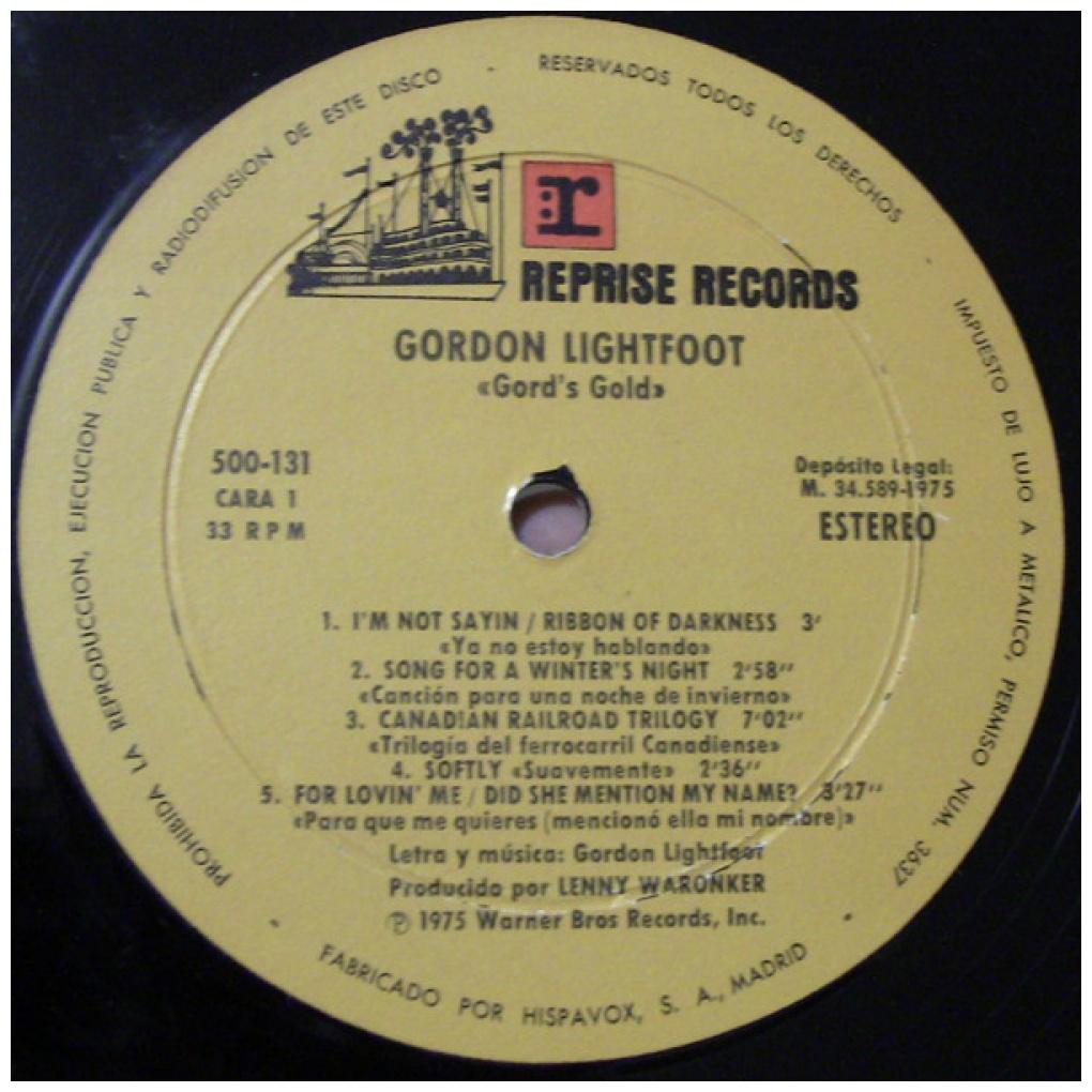 GORDON LIGHTFOOT - GORDON'S GOLD (2LP) | VINILO USADO