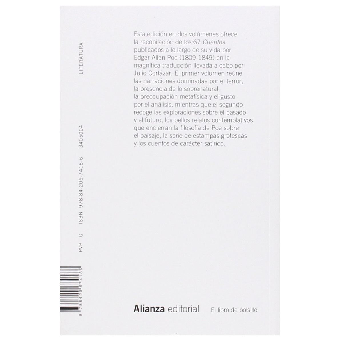 POE: CUENTOS 1 (TAPA BLANDA) - EDGAR ALLAN POE | LIBRO