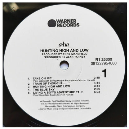 A-HA - HUNTING HIGH AND LOW  | VINILO