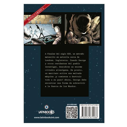 NOVELA GRÁFICA - LA GUERRA DE LOS MUNDOS (TAPA BLANDA) - H. G. WELLS | LIBRO