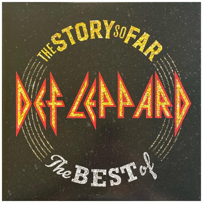 DEF LEPPARD - THE STORY SO FAR: THE BEST OF (2LP) (TRANSLUCENT ORANGE/YELLOW VINYL) | VINILO
