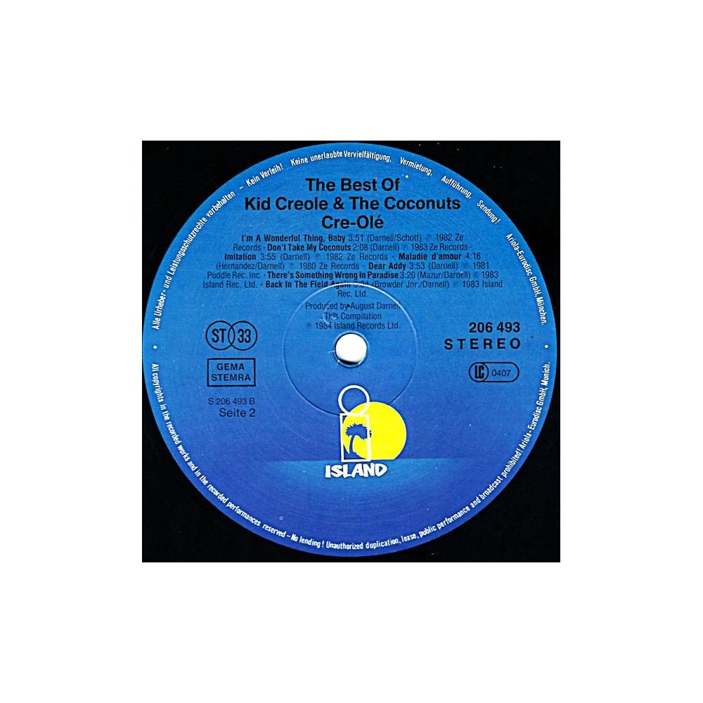 KID CREOLE AND THE COCONUTS - CRCRE-OLÉ: THE BEST OF  | VINILO USADO