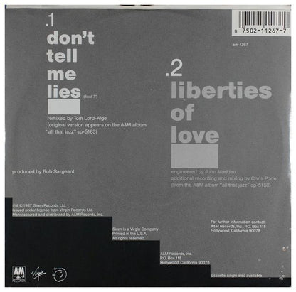 BREATHE - DON T TELL ME LIES | 7" SINGLE USADO