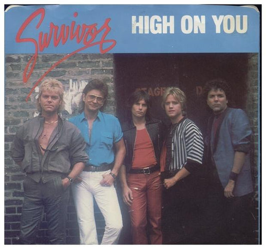 SURVIVOR - HIGH ON YOU | 7" SINGLE USADO