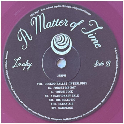 LAUFEY - A MATTER OF TIME (INDIE EXCLUSIVE AUTUMN EDITION) (ROUGE VINYL)(WITH BONUS 7" VINYL) (PHOTO CARD) | VINILO