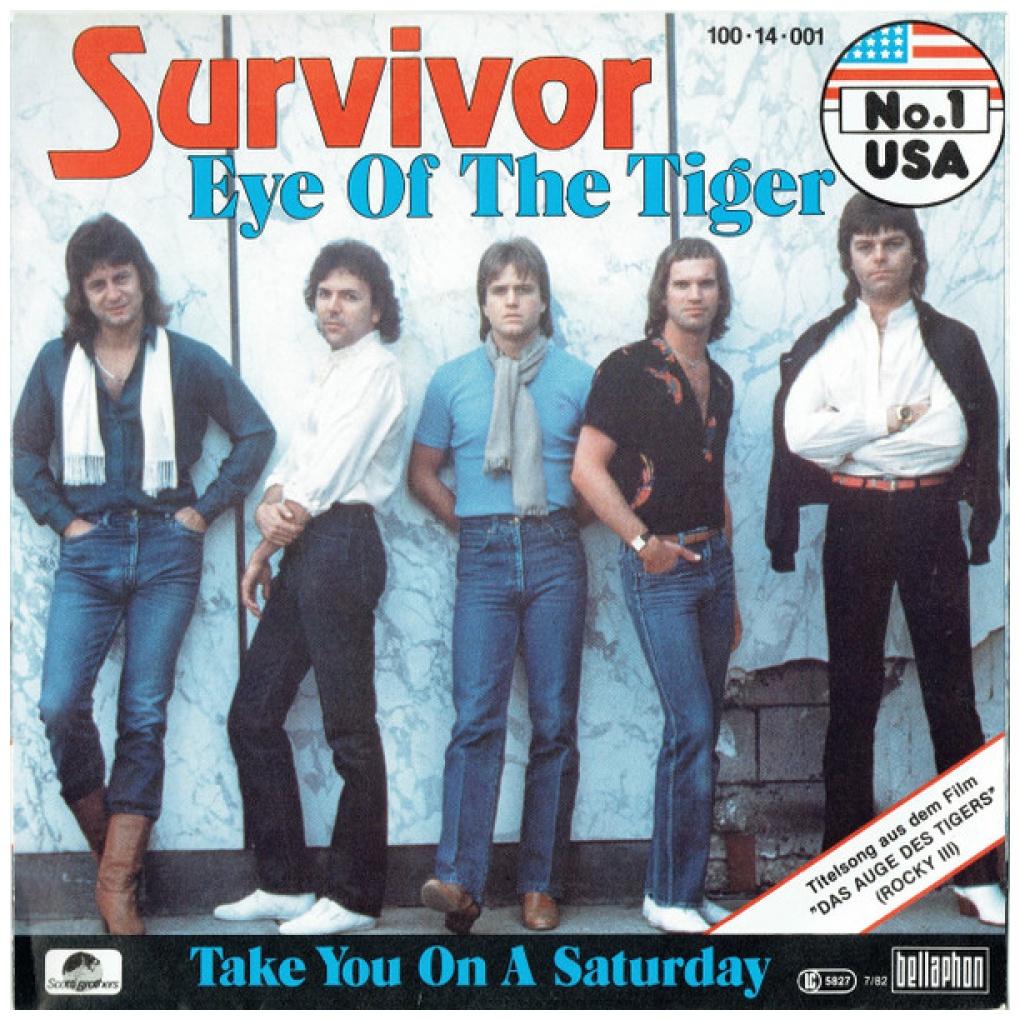 SURVIVOR - EYE OF THE TIGER | 7" SINGLE USADO