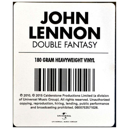 JOHN LENNON - DOUBLE FANTASY | VINILO