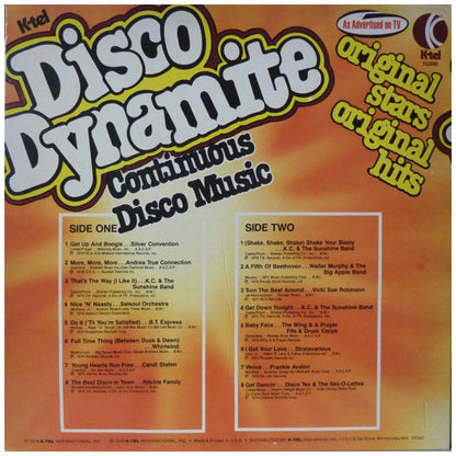 DISCO DYNIMITE - 20 ORIGINAL HITS | VINILO USADO