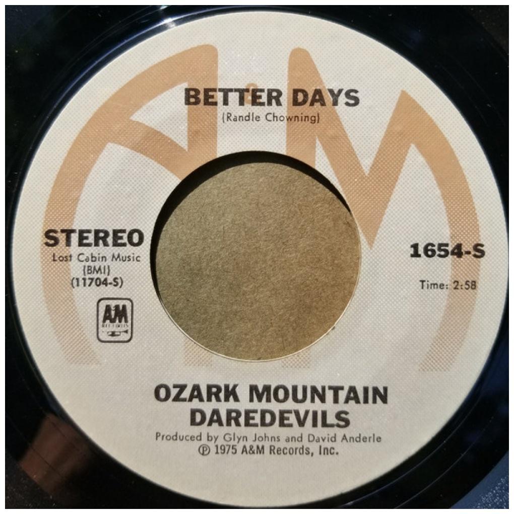 OZARK MOUNTAIN DAREDEVILS - JACKIE BLUE | 7" SINGLE USADO