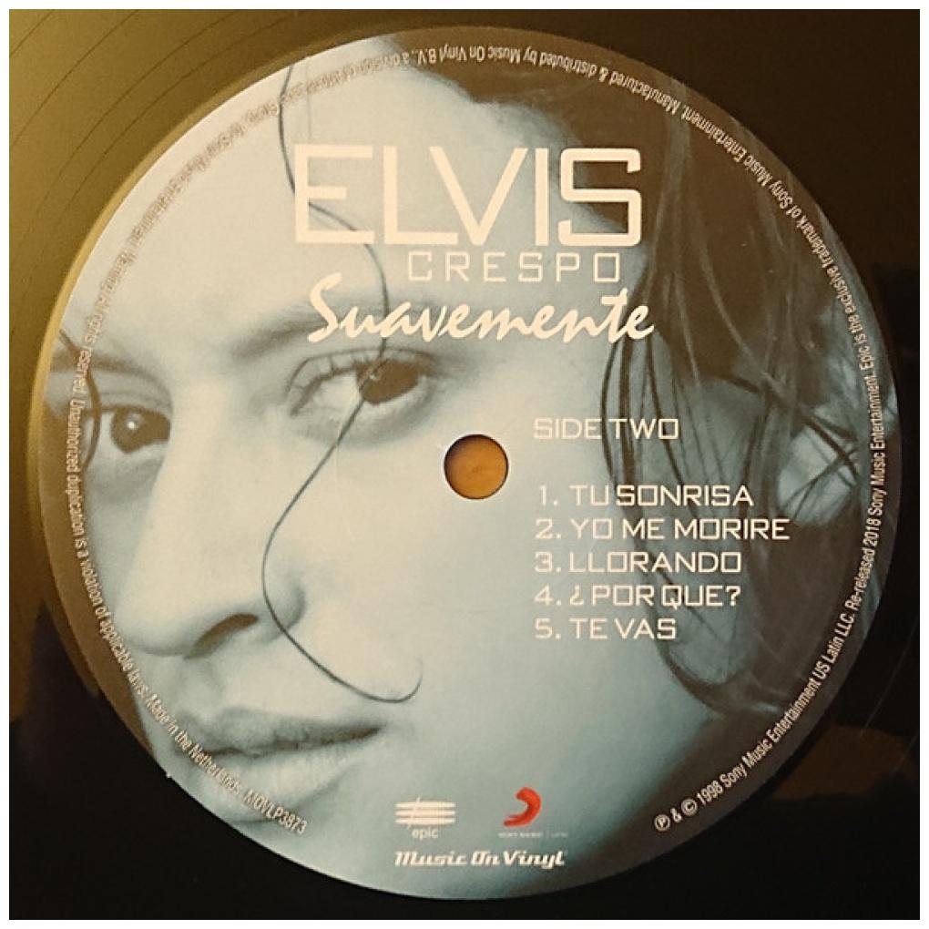ELVIS CRESPO - SUAVEMENTE (180GRS) | VINILO