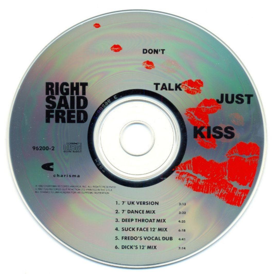 RIGHT SAID FRED - DON T TALK JUST KISS | CD SINGLE