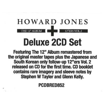 HOWARD JONES - 12 ALBUM &12 ERS VOL2 (2CD) | CD
