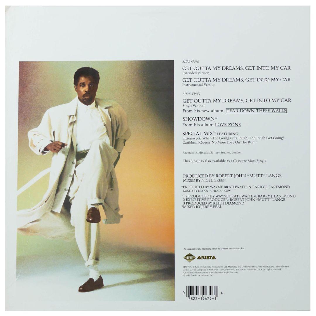 BILLY OCEAN - GET OUTTA MY DREAMS | 12" MAXI SINGLE USADO