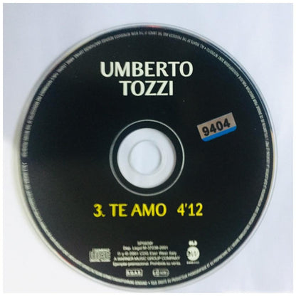 UMBERTO TOZZI - TE AMO (CD SINGLE) (PROMO COPY) | CD