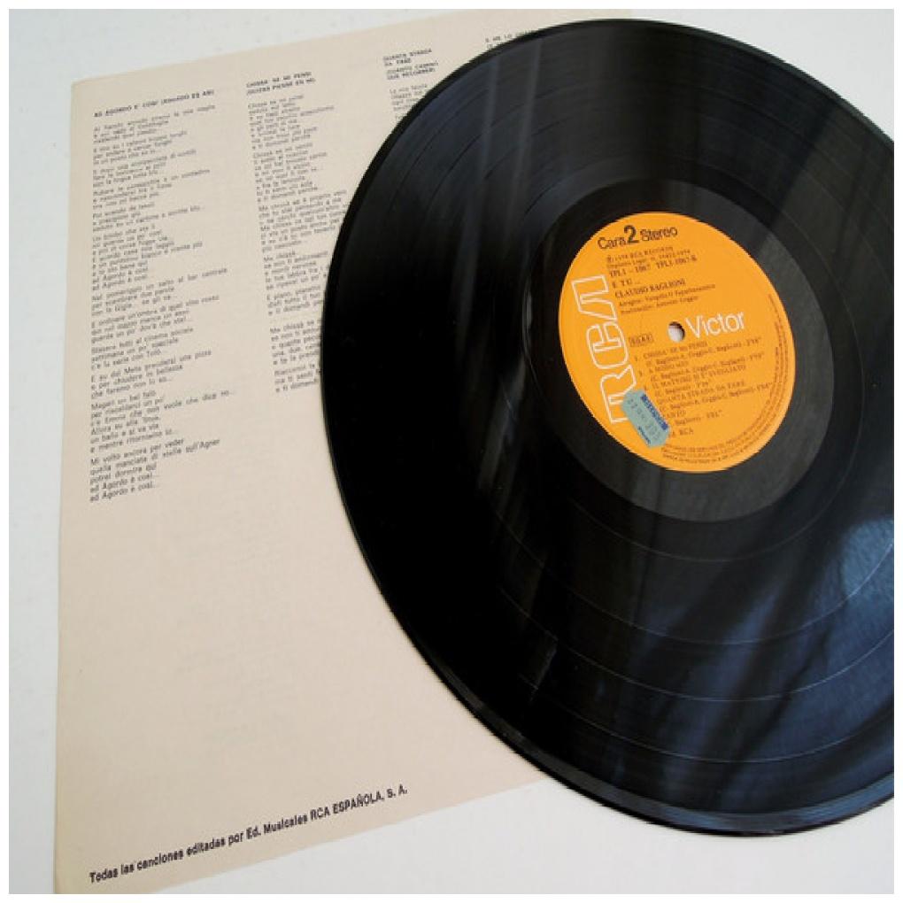 CLAUDIO BAGLIONI - E TU | VINILO USADO