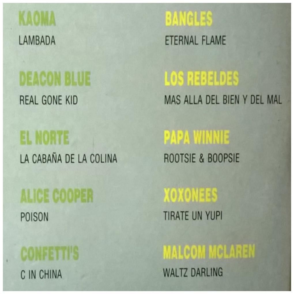 ME VAS A OÍR - VARIOUS ARTIST (2LP) | VINILO USADO