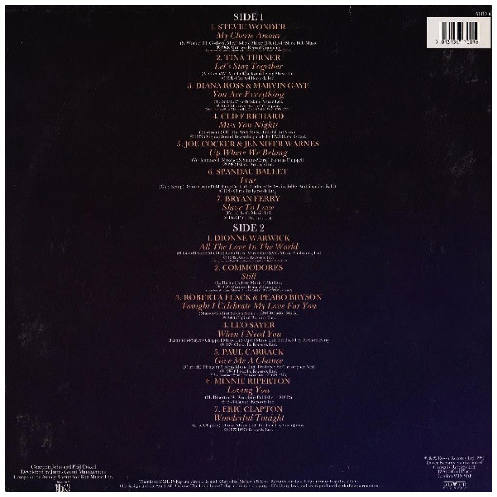 AND ALL BECAUSE THE LADY LOVES - VARIOUS ARTIST: 14 GREAT LOVE SONGS | VINILO USADO