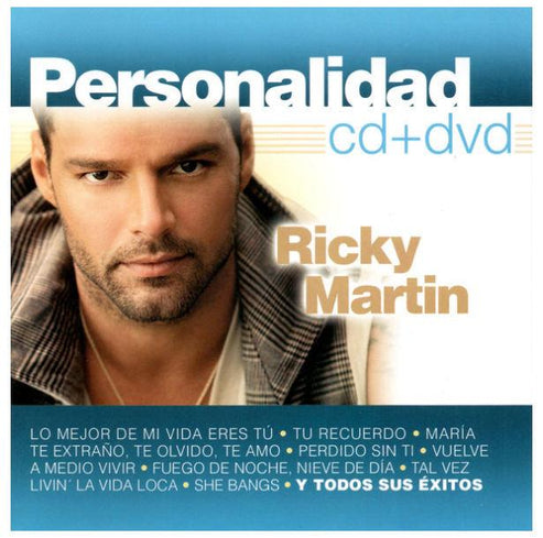 RICKY MARTIN - PERSONALIDAD (CD+DVD) | CD – Hitway Music & Books ...
