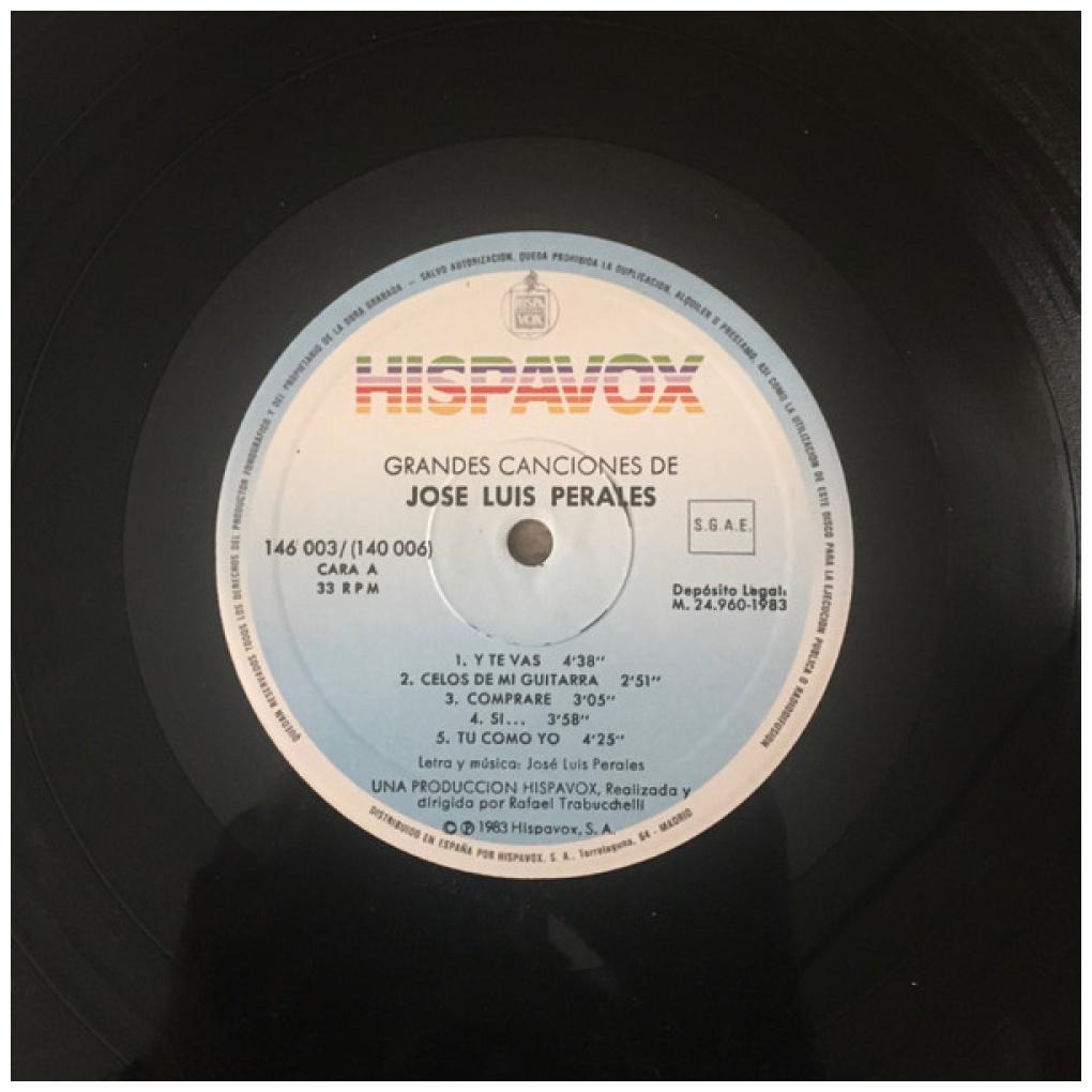 JOSE LUIS PERALES - GRANDES CANCIONES (2LP) | VINILO USADO