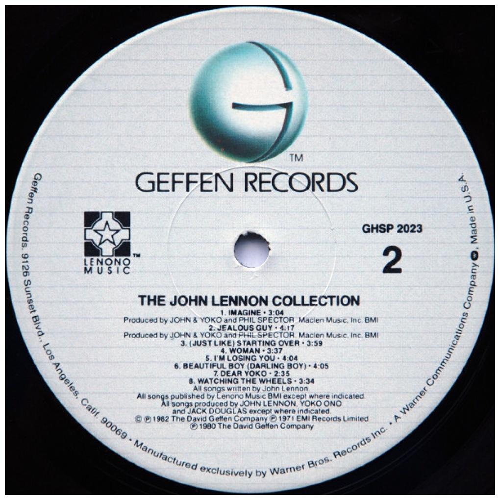 JOHN LENNON - THE JOHN LENNON COLLECTION | VINILO USADO