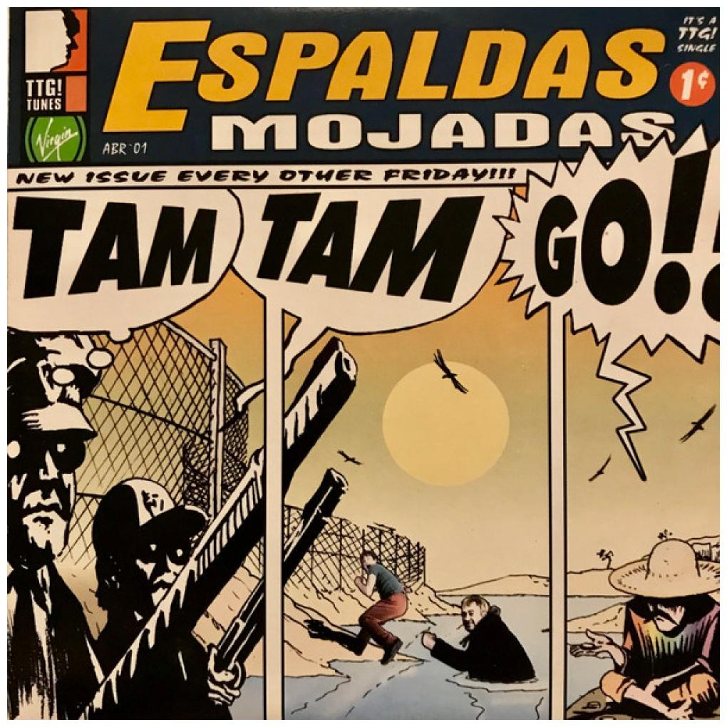 TAM TAM GO - ESPALDAS MOJADAS (CD SINGLE) (PROMO COPY) | CD