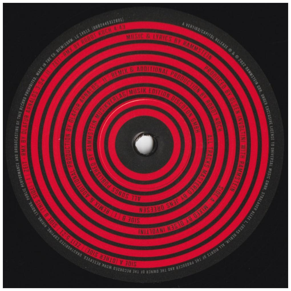 RAMMSTEIN - ZEIT | 10"