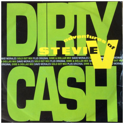 STEVIE V - DIRTY CASH | 7" SINGLE USADO