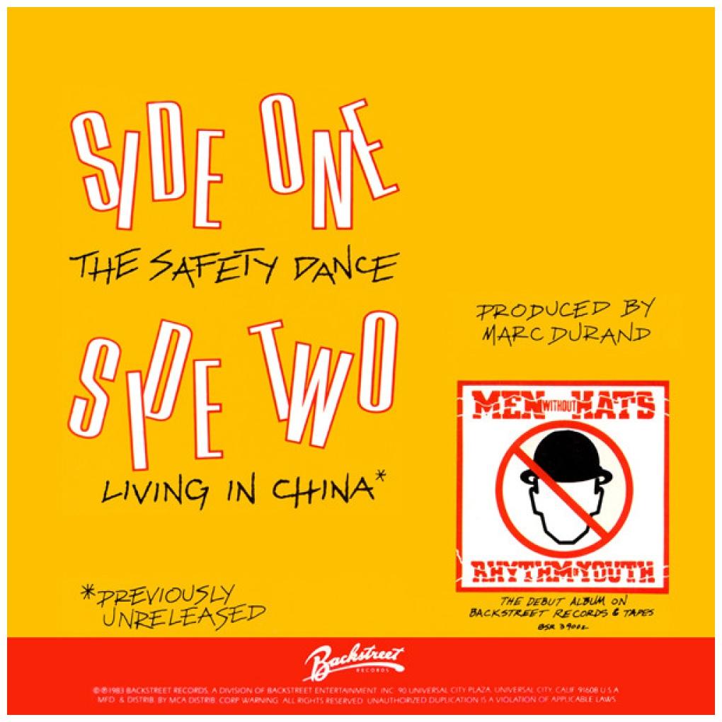 MEN WITHOUT HATS - SAFETY DANCE | 7" SINGLE USADO