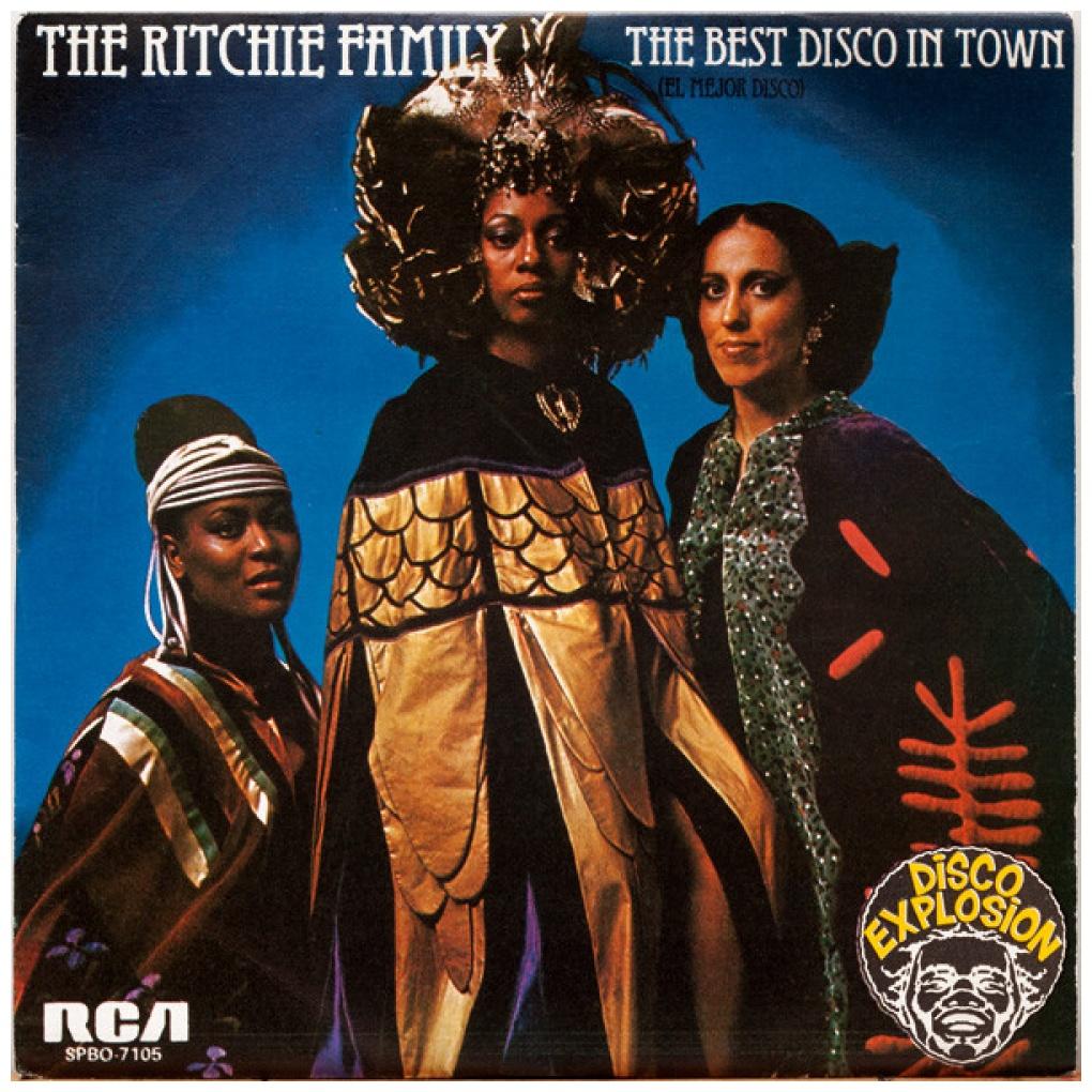 THE RITCHIE FAMILY - THE BEST DISCO IN TOWN | 7" SINGLE USADO