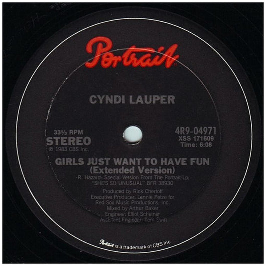 CINDI LAUPER - GIRLS JUST WANT TO HAVE FUN | 12'' MAXI SINGLE USADO