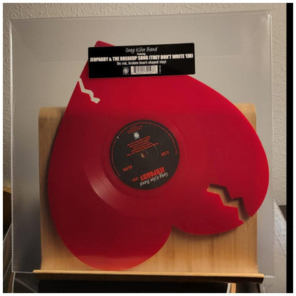 GREG KIHN BAND - JEOPARDY/THE BREAKUP SONG (7" SINGLE) (BROKEN-HEART-SHAPED RED VINYL) | VINILO