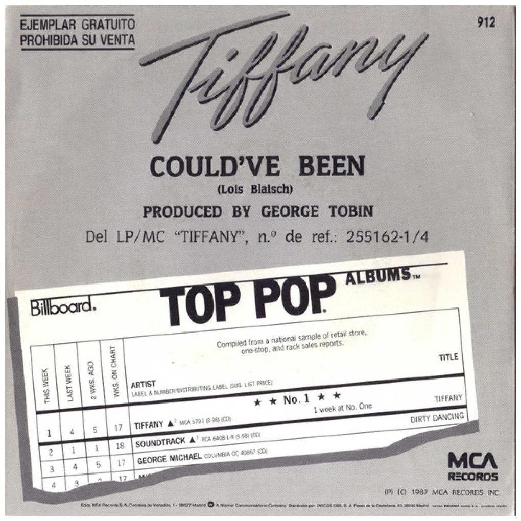 TIFFANY - I THINK WE'RE ALONE NOW/COULD'VE BEEN | 7" SINGLE USADO