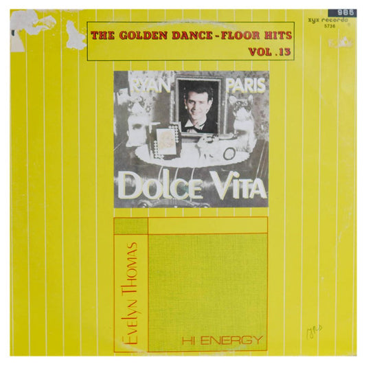 RYAN PARIS / EVELYN THOMAS - DOLCE VITA / HI ENERGY | 12" MAXI SINGLE USADO