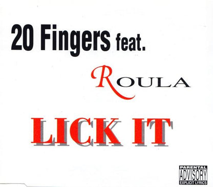 20 FINGERS feat. ROULA - LICK IT | CD SINGLE USADO
