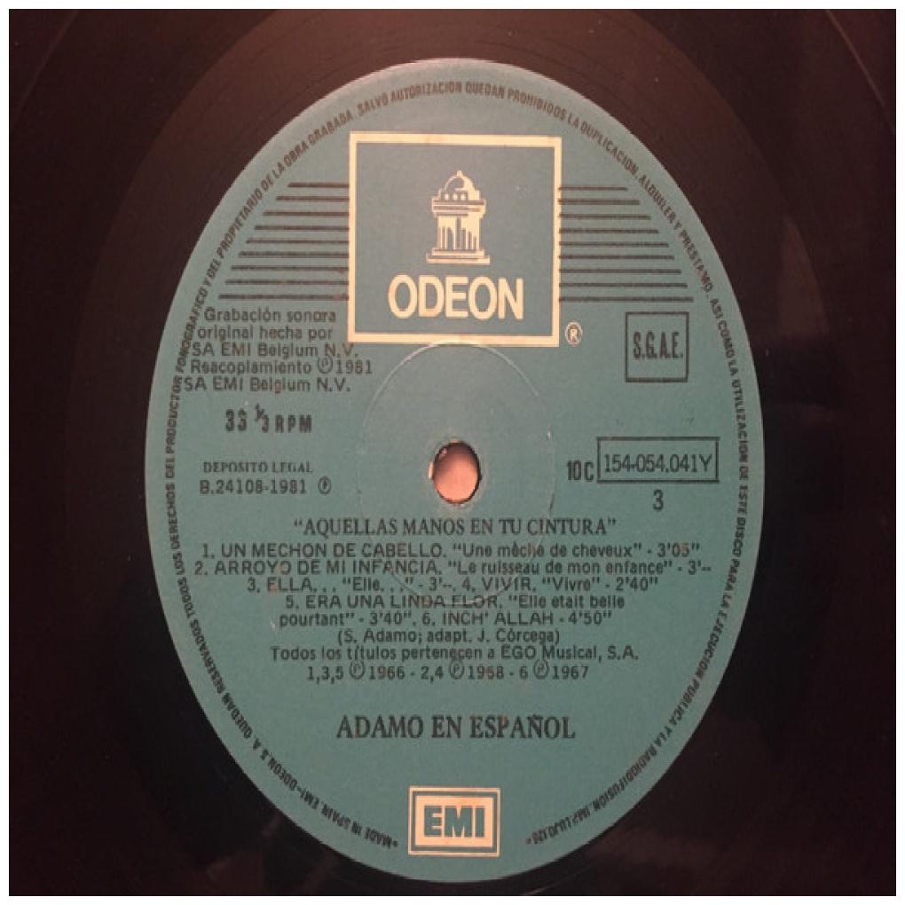 ADAMO - LAS 24 MEJORES CANCIONES EN ESPAÑOL (2LP) | VINILO USADO