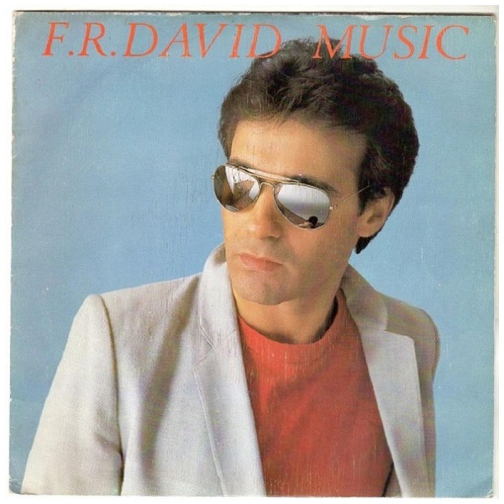 F.R. DAVID - MUSIC | 7" SINGLE USADO