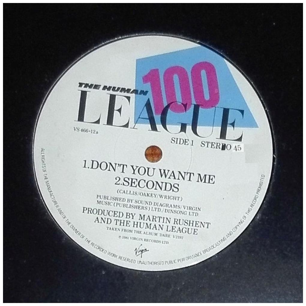 HUMAN LEAGUE - DON'T YOU WANT ME | 12'' MAXI SINGLE USADO