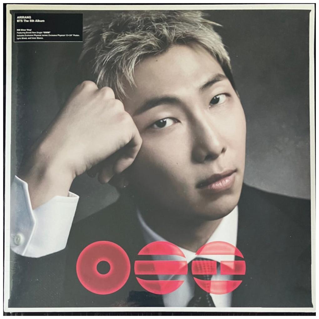 BTS - THE 5TH ALBUM 'ARIRANG' (EXCLUSIVE RM SILVER VINYL) | VINILO