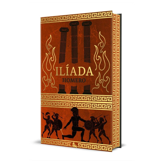 ILÍADA. EDICIÓN LIMITADA CON CANTOS DECORADOS (TAPA DURA) - HOMERO | LIBRO
