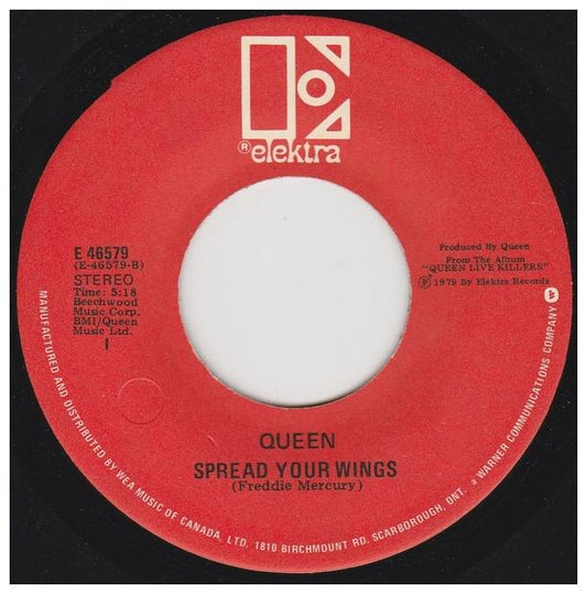 QUEEN - CRAZY LITTLE THING CALL LOVE | 7" SINGLE VINILO USADO
