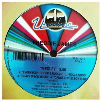 FREDDIE JAMES - EVERYBODY GET UP AND BOOGIE | 12" MAXI SINGLE VINILO
