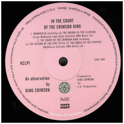 KING CRIMSON - IN THE COURT OF THE CRIMSON KING (200 GRAM SUPER HEAVYWEIGHT VINYL) | VINILO