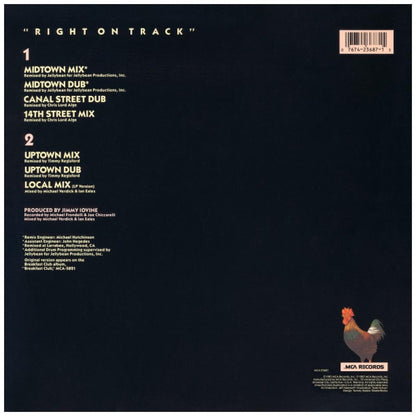 BREAKFAST CLUB - RIGHT ON TRACK | 12'' MAXI SINGLE USADO