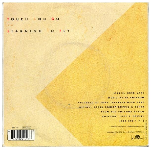 EMERSON, LAKE & POWELL - TOUCH & GO | 7" SINGLE VINILO USADO