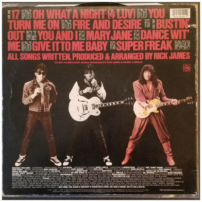 RICK JAMES - REFLECTIONS: 17 ALL THE GREATEST HITS | VINILO USADO